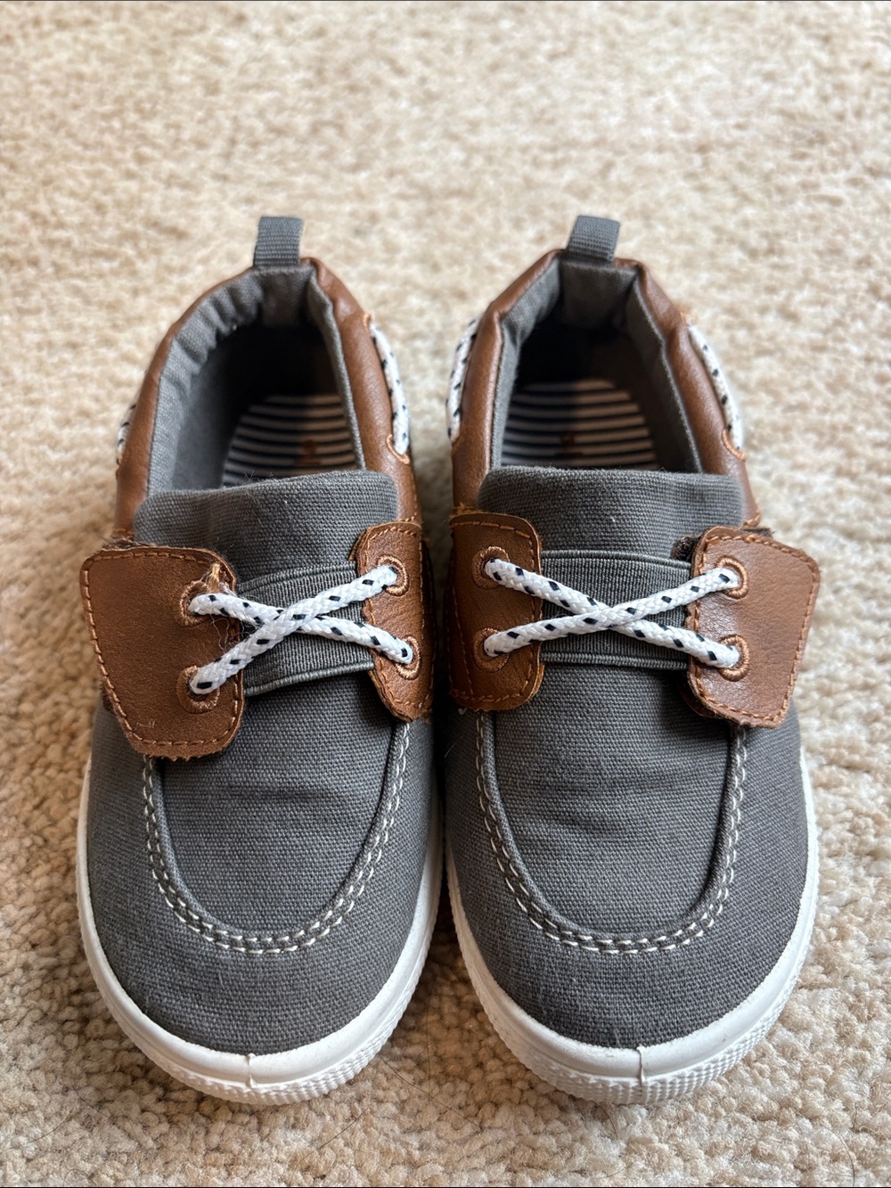 Carter’s Casual Canvas Boat Shoes
